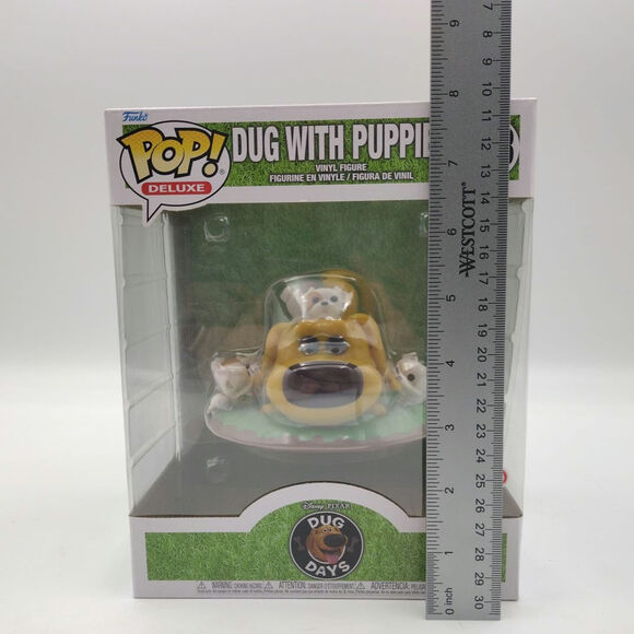 Funko POP! Deluxe Disney PIXAR Up Dug with Puppies #1098 New Large Box - Picture 8 of 8